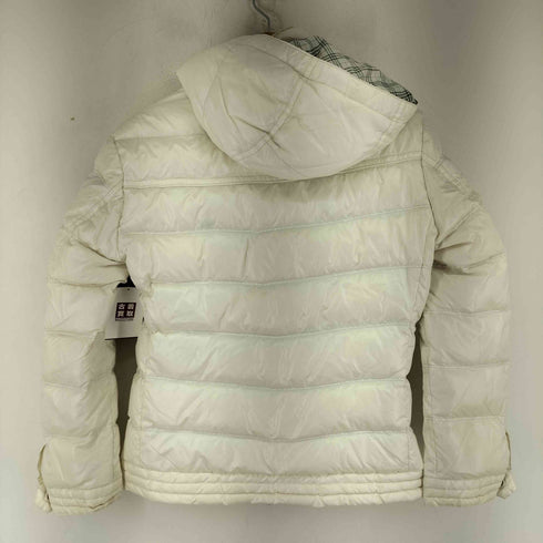 バーバリーブラックレーベル BURBERRY BLACK LABEL ホワイトグースダウンジャケット メンズ JPN:M