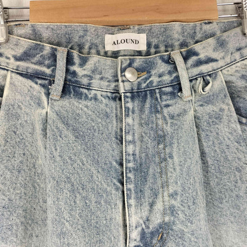 ALOUND TWOTUCK ZIP DENIM PANTS メンズ JPN:L