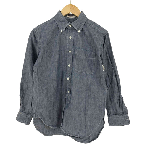 エンジニアードガーメンツ Engineered Garments 19th BD shirt コットンシャンブレーシャツ メンズ JPN:XS