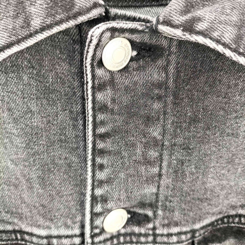 ザラ ZARA BASIC DENIM JACKET メンズ M