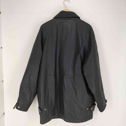 アディダス adidas 90s 万国旗タグ コーティング加工ハーフコート MADE IN PORTUGAL メンズ JPN:L