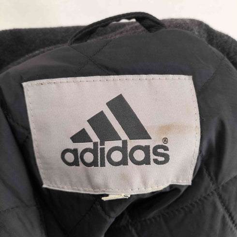アディダス adidas 90s 万国旗タグ コーティング加工ハーフコート MADE IN PORTUGAL メンズ JPN:L