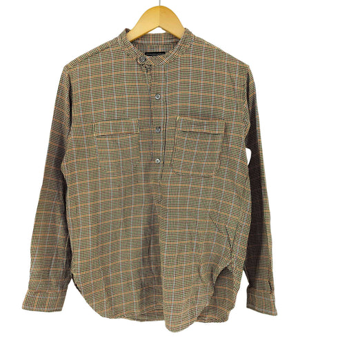エンジニアードガーメンツ Engineered Garments BANDED COLLAR SHIRT-HT PLAID メンズ JPN:XS
