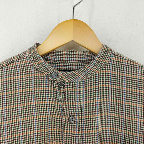 エンジニアードガーメンツ Engineered Garments BANDED COLLAR SHIRT-HT PLAID メンズ JPN:XS