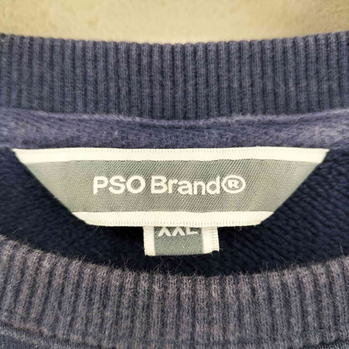PSO BRAND フロントプリントスウェット メンズ import:XXL