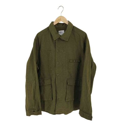GREEN OCEAN ダブルボタン ミリタリージャケット メンズ import:XL