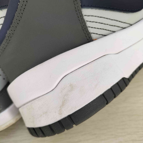 ナイキ NIKE Dunk High UP Iron Gray Mid Night Navy ダンク ハイ アップ アイアングレー ミッドナイトネイビー レディース JPN:25