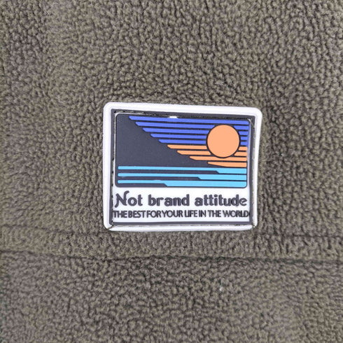 NOTBRAND ATTITUDE ジップアップ フリースジャケット メンズ import:XXL