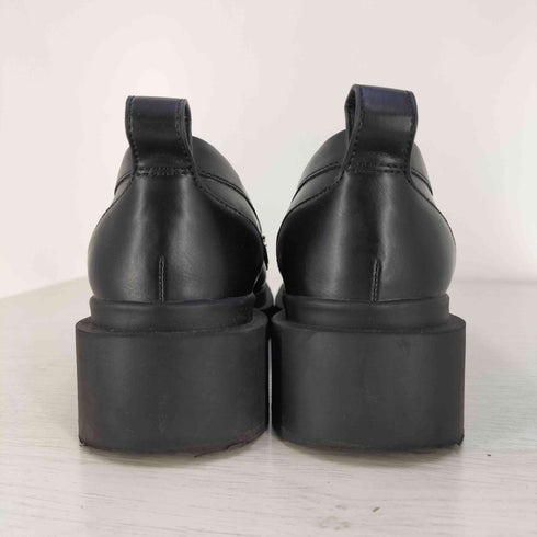 チャールズキース CHARLES & KEITH Two-Tone Platform Penny Loafers 2トーン プラットフォーム ペニーローファー レディース 38