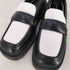 チャールズキース CHARLES & KEITH Two-Tone Platform Penny Loafers 2トーン プラットフォーム ペニーローファー レディース 38