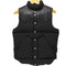 ロッキーマウンテンフェザーベッド Rocky Mountain FeatherBed 別注 ウール レザー切替ダウンベスト メンズ US:38