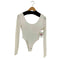 determ; Collagen Scoop Neck Bodysuit レディース