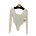 determ; Collagen Scoop Neck Bodysuit レディース