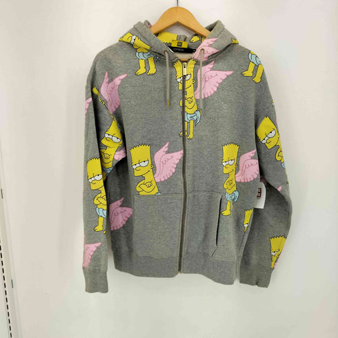 ジョイリッチ JOYRICH 総柄 プリント ジップアップパーカー パンツセットアップ メンズ import:S