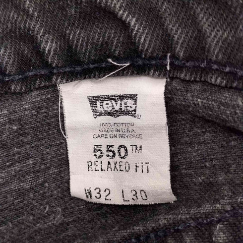 リーバイス Levis 90S 96年1月製造 550 カットオフ クロップドパンツ メンズ 32/30