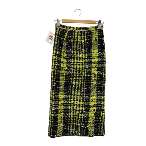 ヌメロヴェントゥーノ N°21 イタリア製 ツイード ロング ミモレ丈 スカート レディース JPN:38