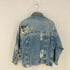 ザラ ZARA MADE IN MOROCCO ダメージ デニムジャケット レディース import:S