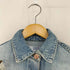 ザラ ZARA MADE IN MOROCCO ダメージ デニムジャケット レディース import:S