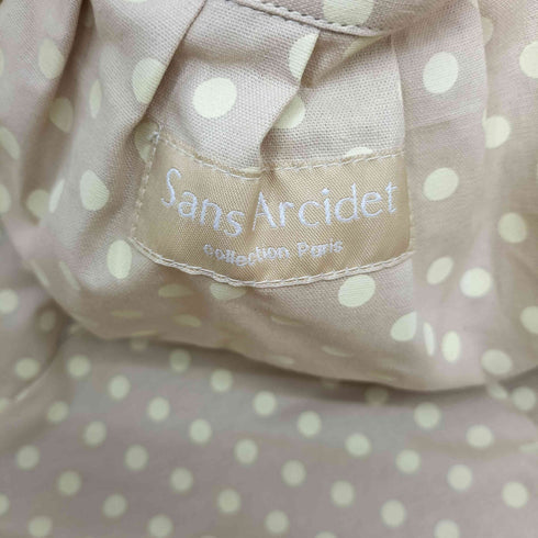 Sans-Arcidet ラフィアコットンカゴバッグ レディース