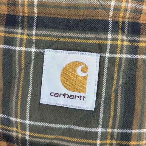 カーハートワークインプログレス Carhartt WIP 23AW WILES SHIRT JACKET シャツジャケット - DK.GREEN メンズ import:S