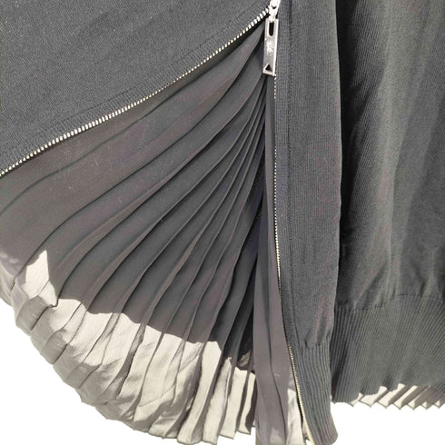 ミハラヤスヒロ MIHARA YASUHIRO SIDE ZIP KNIT O/P ニット ワンピース レディース JPN:38