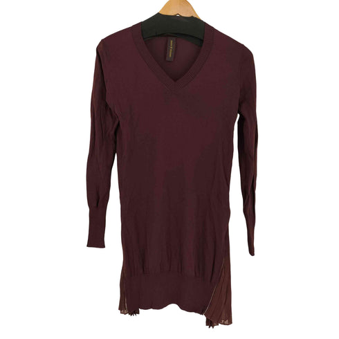 ミハラヤスヒロ MIHARA YASUHIRO SIDE ZIP KNIT O/P ニット ワンピース レディース JPN:38