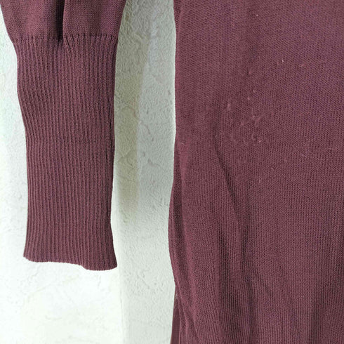 ミハラヤスヒロ MIHARA YASUHIRO SIDE ZIP KNIT O/P ニット ワンピース レディース JPN:38