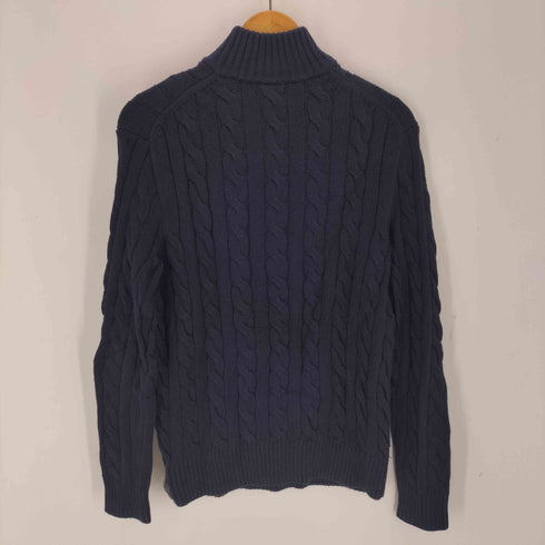 ポロラルフローレン POLO RALPH LAUREN ポニー刺繍 ハーフジップセーター メンズ import:XS