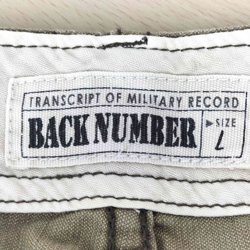バックナンバー BACK NUMBER コーデュロイカーゴパンツ Y2K レディース JPN:L