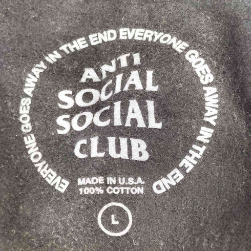 アンチソーシャルソーシャルクラブ ANTI SOCIAL SOCIAL CLUB 両面プリントプルオーバーパーカー メンズ JPN:L