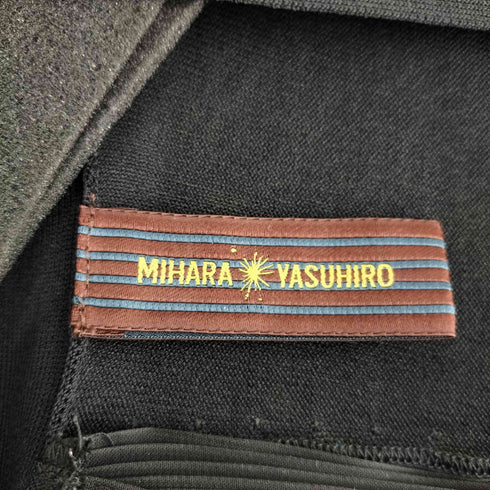ミハラヤスヒロ MIHARA YASUHIRO バックジップ レーヨン混 切替カーディガン レディース JPN:36