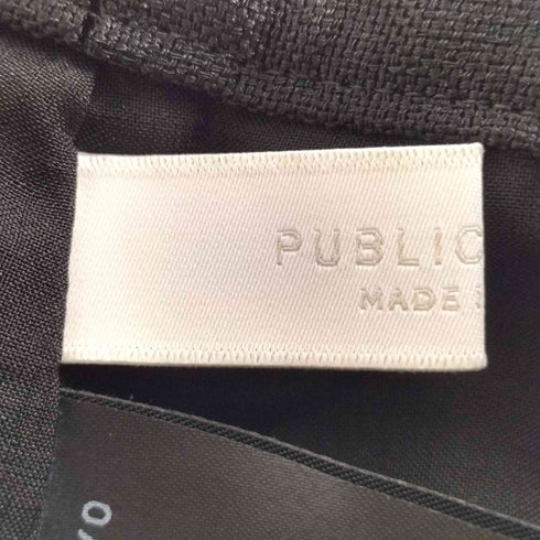 パブリックトウキョウ PUBLIC TOKYO 22ss リネンライクラップタイトスカート レディース 2