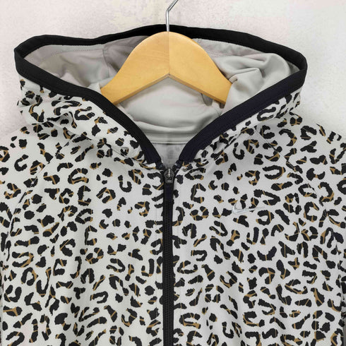 ナイキ NIKE レオパード柄ジップパーカー レディース JPN:L