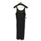 ラウンジドレス Loungedress サイドスリッド ノースリーブ ニットワンピース レディース FREE