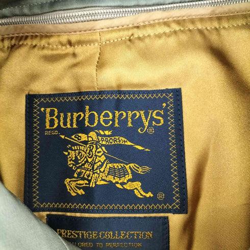 バーバリーズ BURBERRYS ライナー付き 玉虫色 ステンカラーコート メンズ