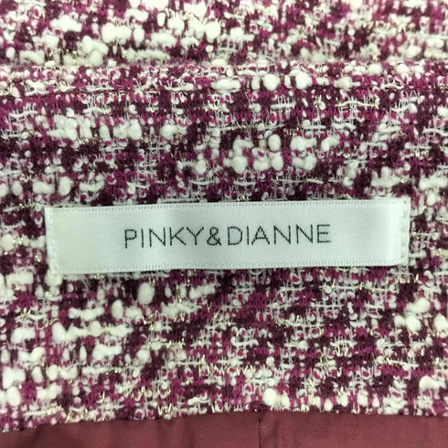 ピンキーアンドダイアン Pinky&Dianne ツイードアシメラップスカート レディース JPN:36