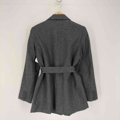 ナチュラルビューティーベーシック NATURAL BEAUTY BASIC ベルテッドシングルオーバージャケット レディース JPN:S