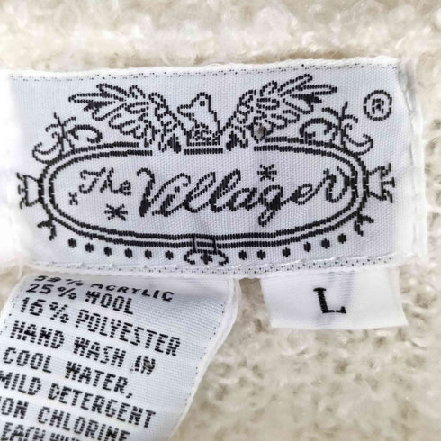 The Villager 90-00s ショールカラーカーディガン レディース L