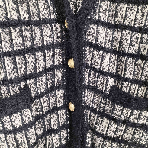 GIRL DRESS FOR NOW チェック柄シャギーカーディガン select レディース FREE