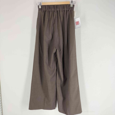 カプリシュレマージュ CAPRICIEUX LEMAGE 23ss 2タックワイドパンツ レディース 36