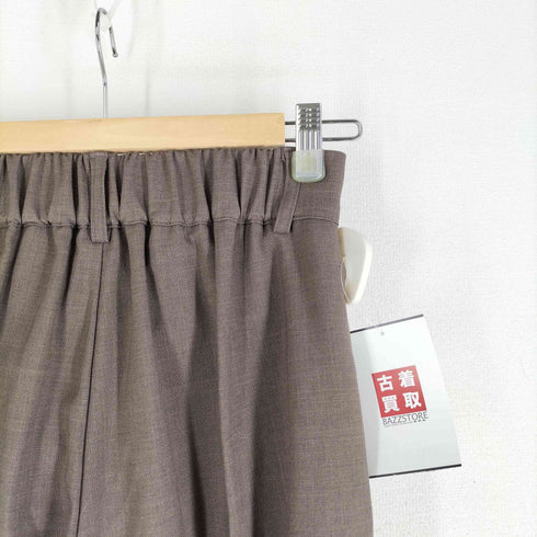カプリシュレマージュ CAPRICIEUX LEMAGE 23ss 2タックワイドパンツ レディース 36
