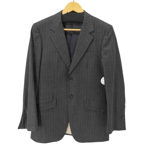 ポールスミスコレクション Paul Smith COLLECTION ストライプステッチ2Bテーラードジャケット スラックスセットアップ SUPER120'S WORSTED 総裏 メンズ M