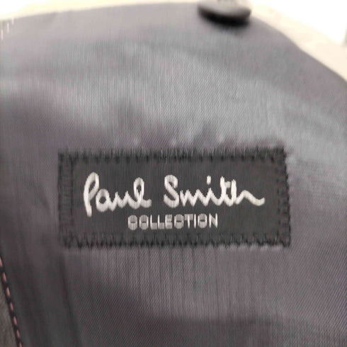 ポールスミスコレクション Paul Smith COLLECTION ストライプステッチ2Bテーラードジャケット スラックスセットアップ SUPER120'S WORSTED 総裏 メンズ M