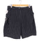 ヴィヴィアンウエストウッド アングロマニア Vivienne Westwood ANGLOMANIA ストライプワイドハーフパンツ レディース JPN:40