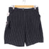 ヴィヴィアンウエストウッド アングロマニア Vivienne Westwood ANGLOMANIA ストライプワイドハーフパンツ レディース JPN:40