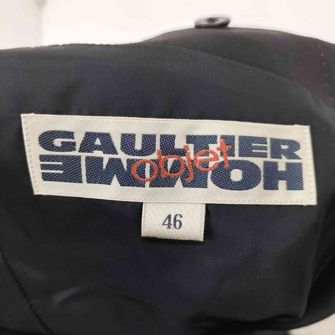 ゴルチエオムオブジェ GAULTIER HOMME objet ダブルテーラードジャケット3ピースセットアップ ロング丈 背抜き メンズ 46
