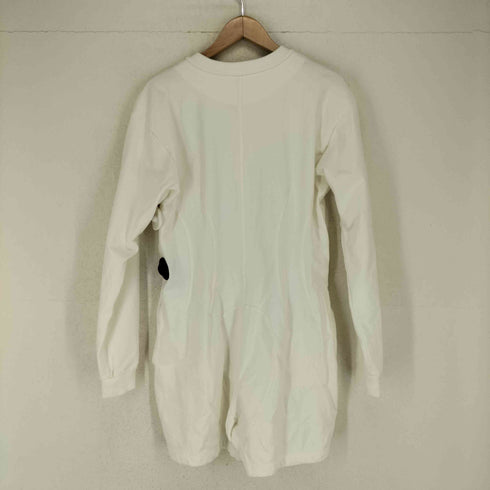 フミカウチダ FUMIKA UCHIDA Span thread Fleece SWEAT JUMP SUIT SHORTオールインワン レディース M