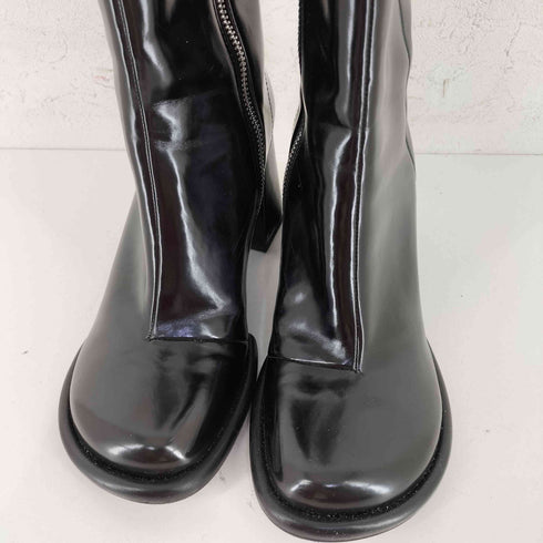 チャールズキース CHARLES & KEITH Tubular Zip-Up Ankle Boots チューブラー ジップアップアンクルブーツ レディース JPN:23.5