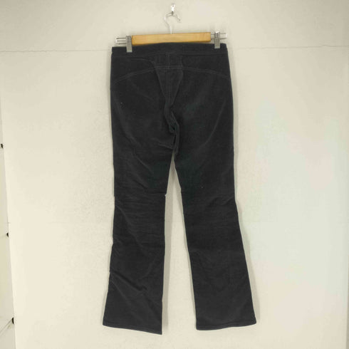 ドルチェアンドガッバーナ DOLCE&GABBANA MADE IN ITALY OPTIジップ スエードフレアパンツ レディース 26/40