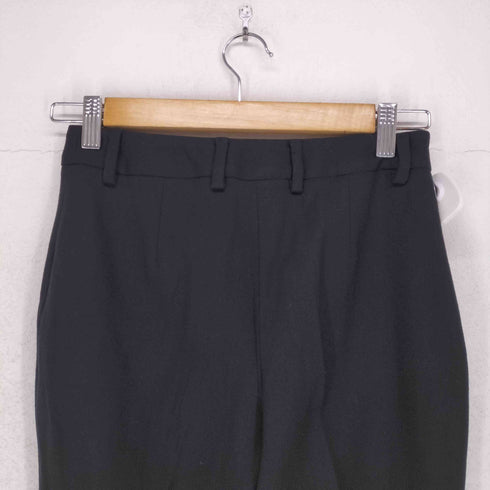 ドルチェアンドガッバーナ DOLCE&GABBANA MADE IN ITALY ノータックスリットウールスラックスパンツ レディース 24/38